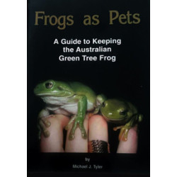 BOOK - Frogs As Pets by Michael J Tyler 28 pages